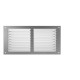 AIR VENTILATION GRILLE COVER 10x20cm / ALUMINIUM